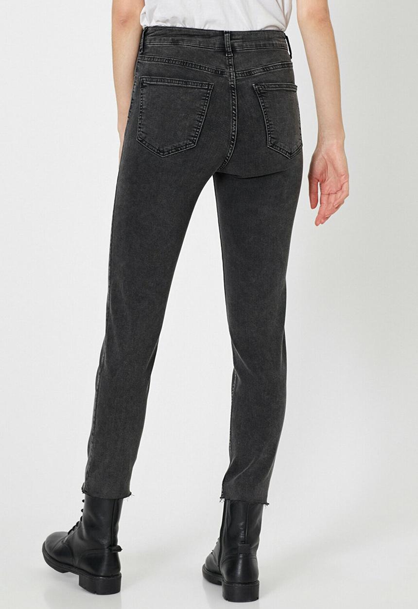 Koton - Light plain jean- black