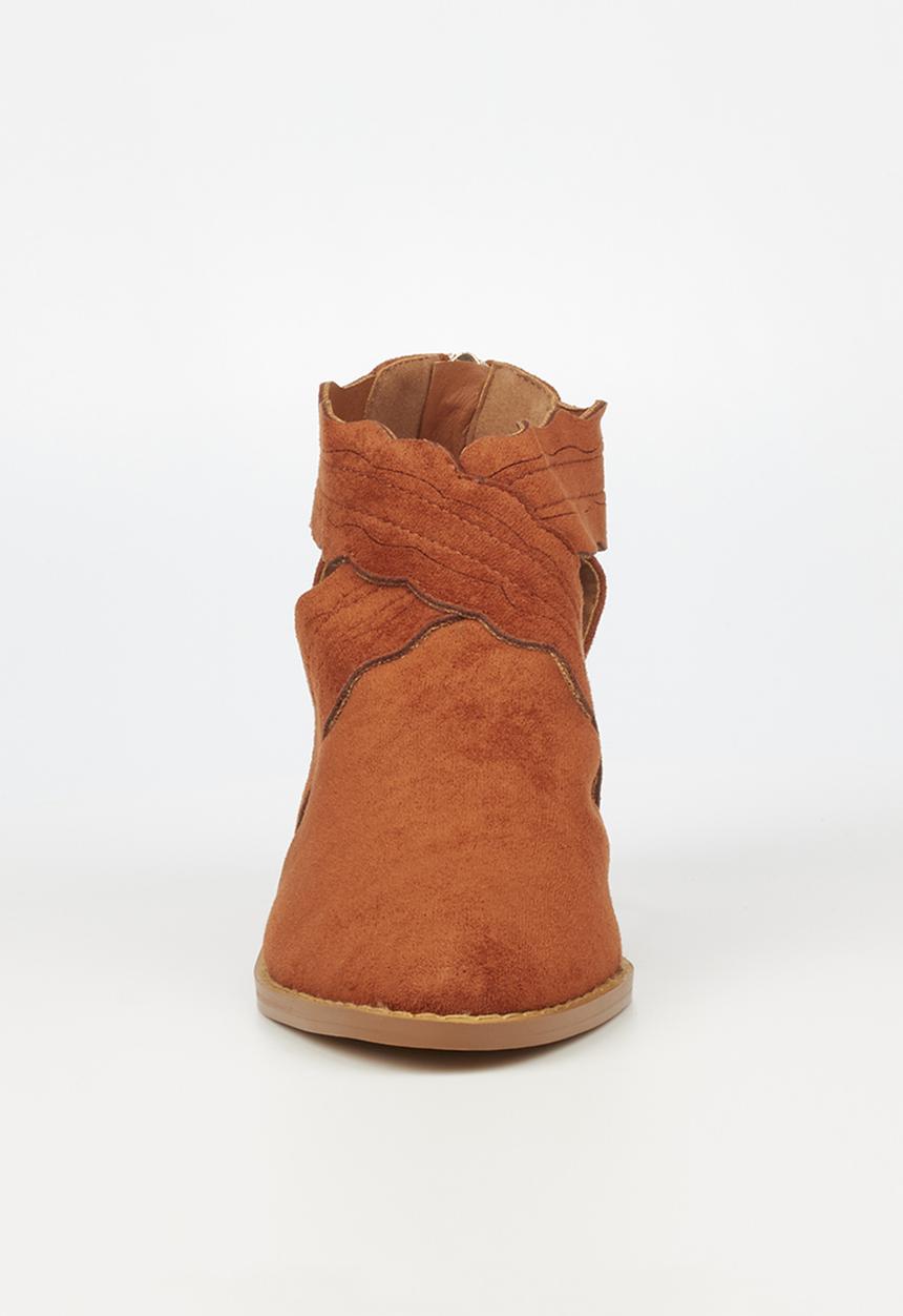 Butterfly Feet - Saddle 4 ankle boot - tan