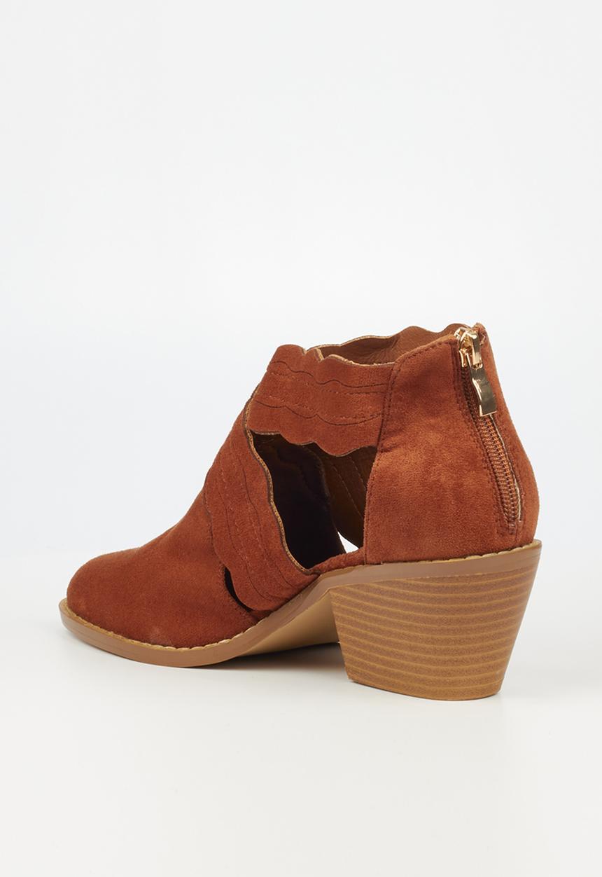 Butterfly Feet - Saddle 4 ankle boot - tan