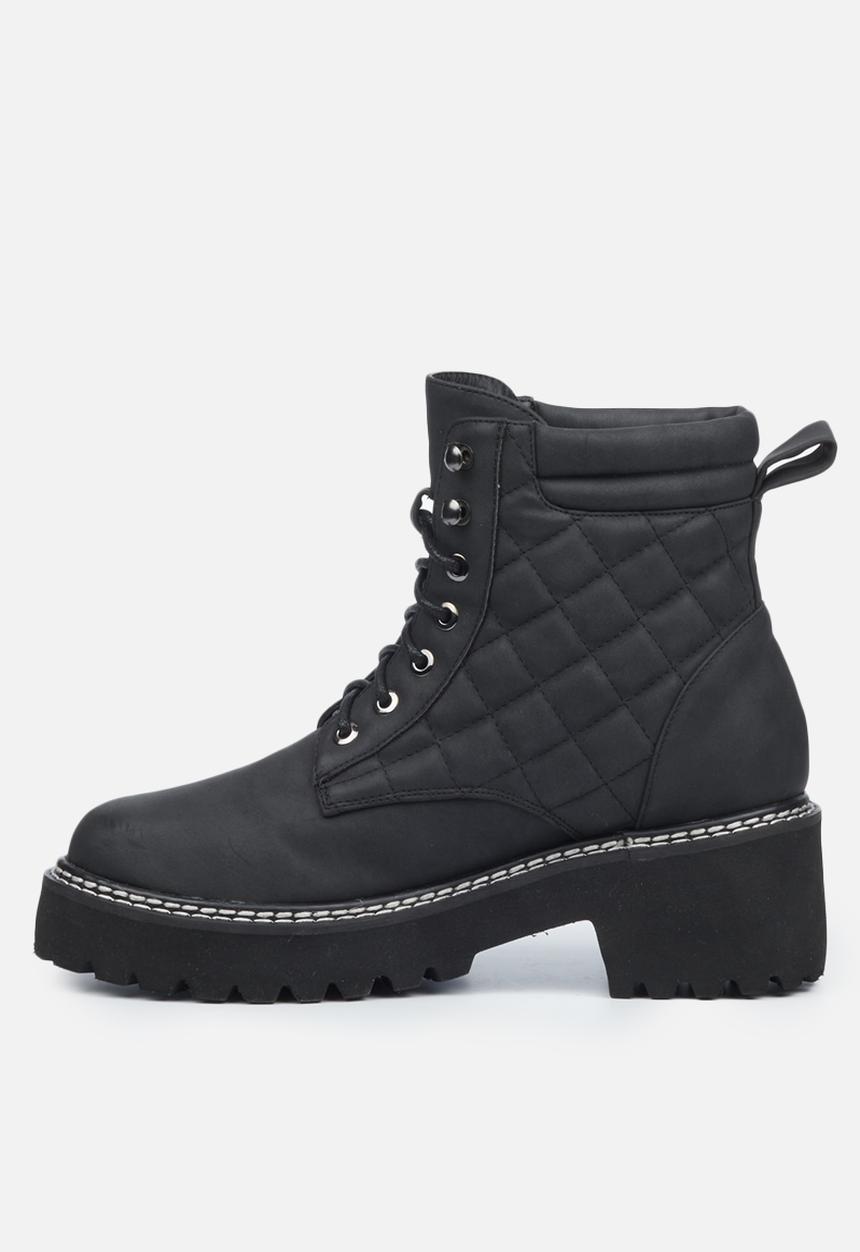 Rock & Co - Clash 1 lace up ankle boot - black