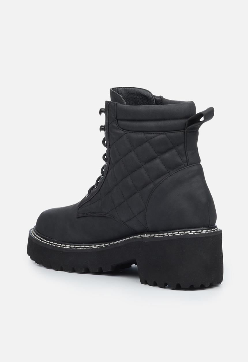Rock & Co - Clash 1 lace up ankle boot - black