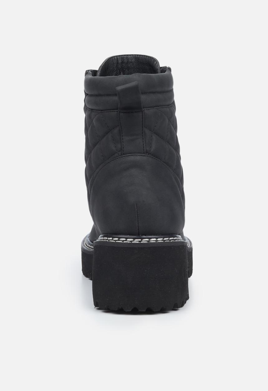 Rock & Co - Clash 1 lace up ankle boot - black