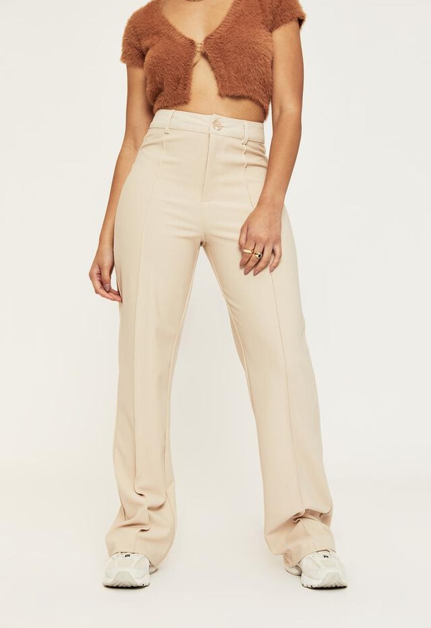 Supré  - Gabby wide leg pant - beige buff