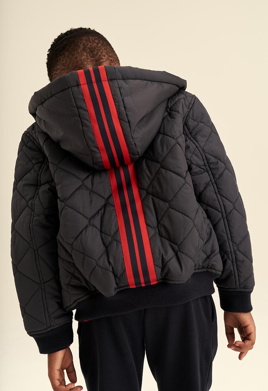 POLO - Boys hooded puffer jacket - navy