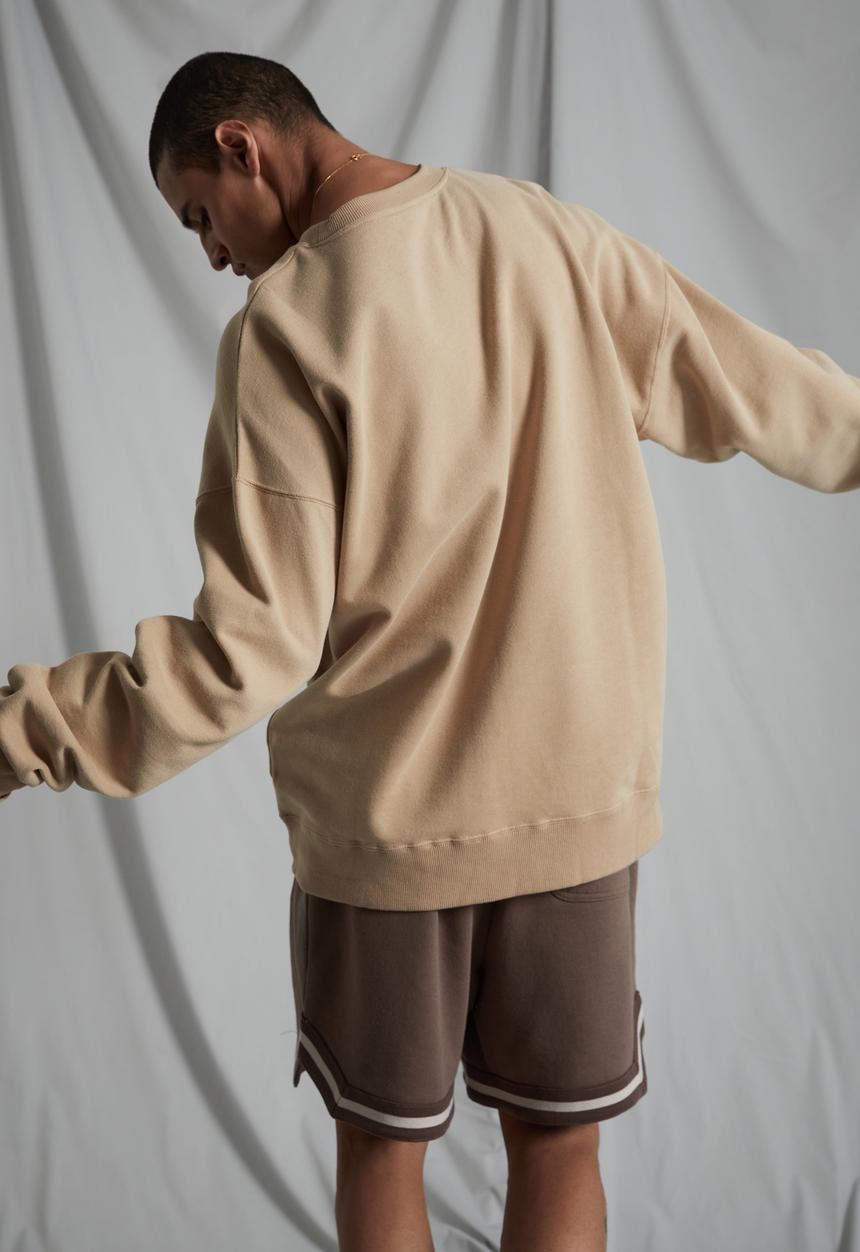 Factorie - Original oversized crew - almond