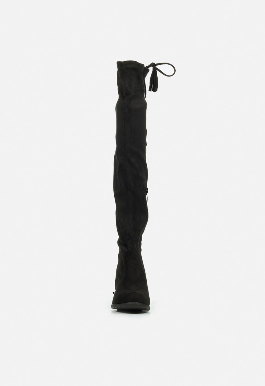 Miss Black - Hadar5 over the knee boot - black