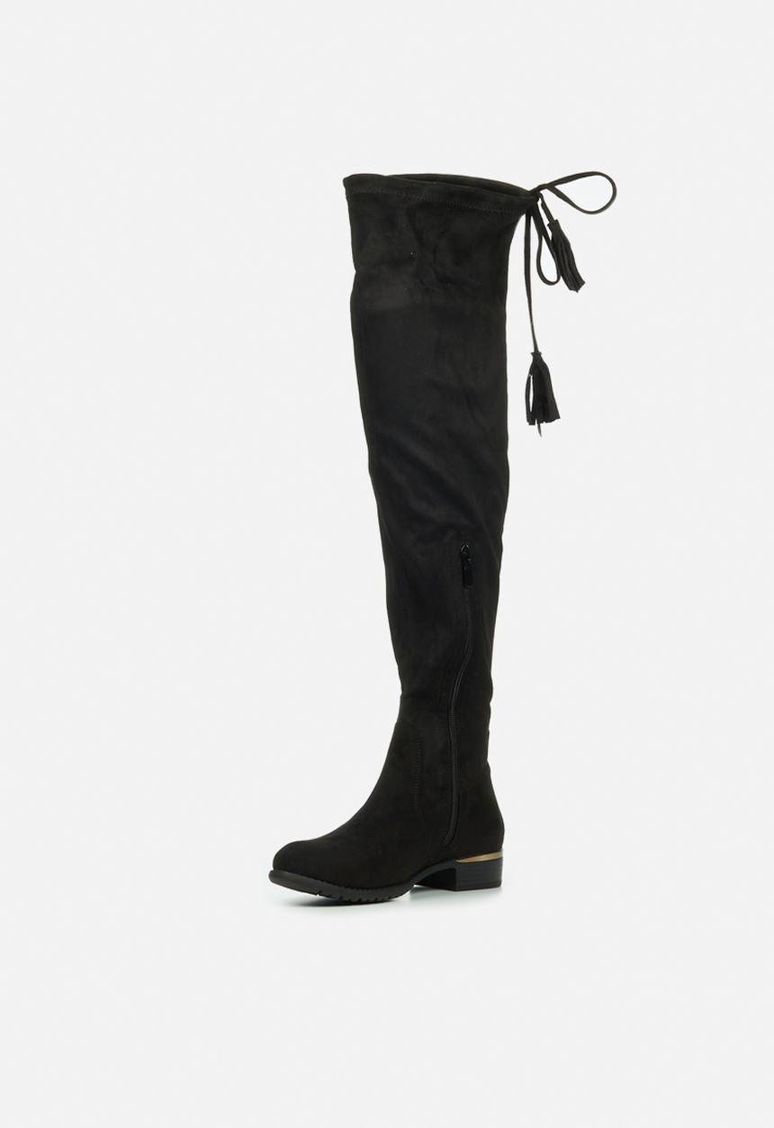 Miss Black - Hadar5 over the knee boot - black