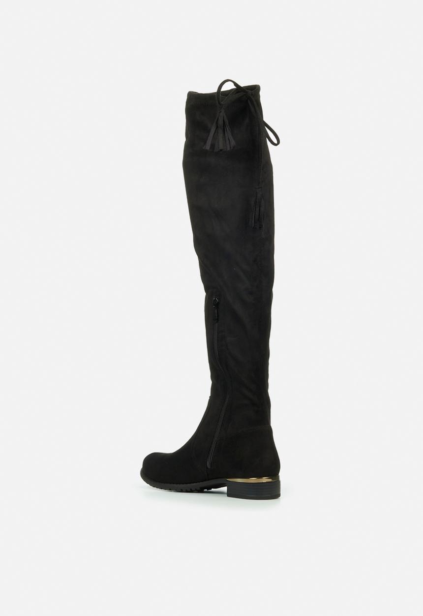 Miss Black - Hadar5 over the knee boot - black