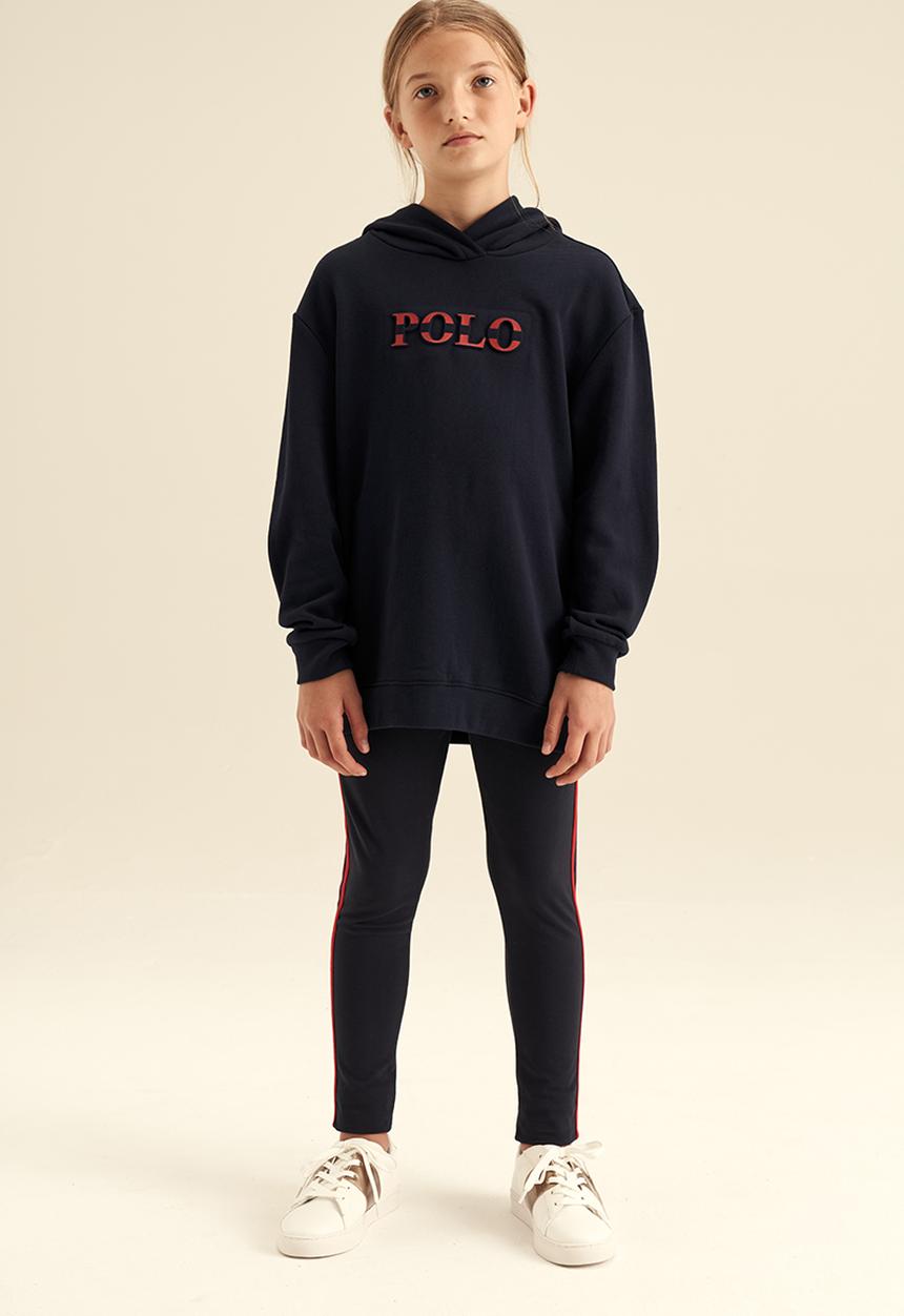 POLO - Girls active legging - navy