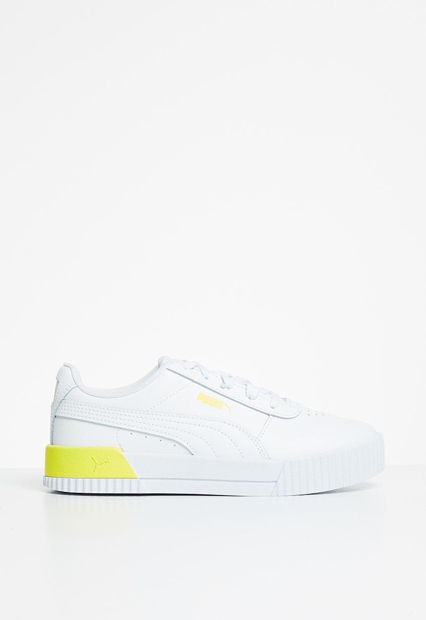 PUMA - Carina l jr - puma white-lemon sherbert