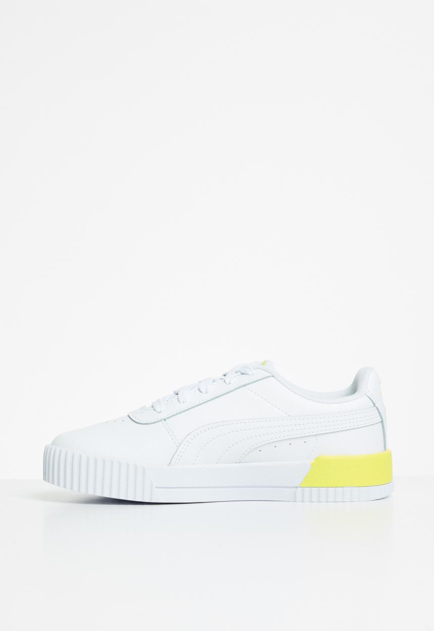 PUMA - Carina l jr - puma white-lemon sherbert