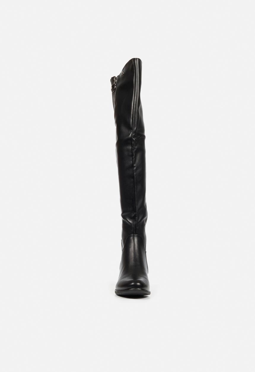 Miss Black - Hadar7 over the knee boot - black