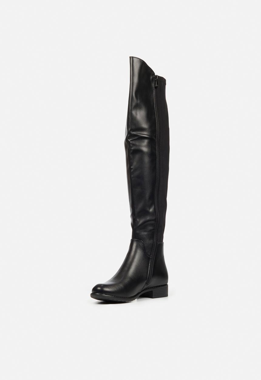 Miss Black - Hadar7 over the knee boot - black