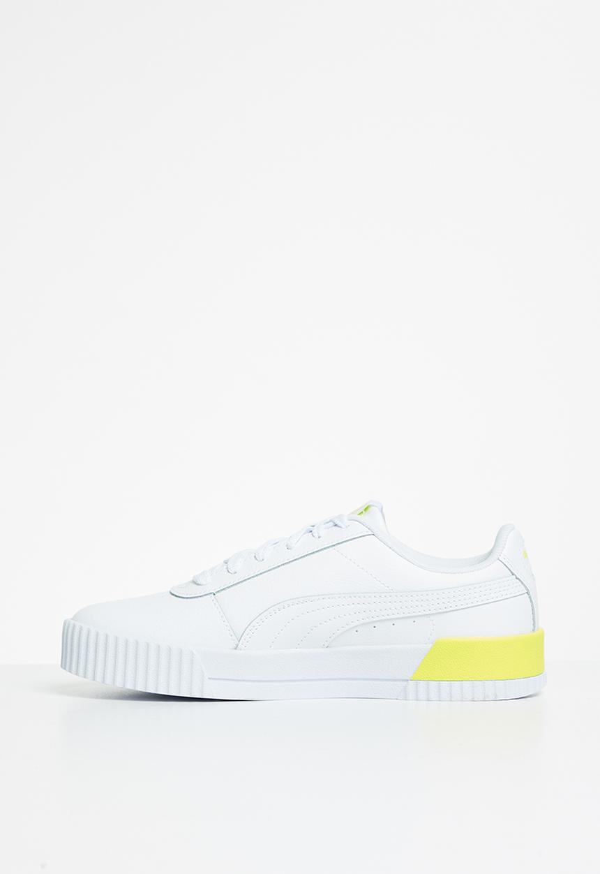 PUMA - Carina l ps - puma white-lemon sherbert