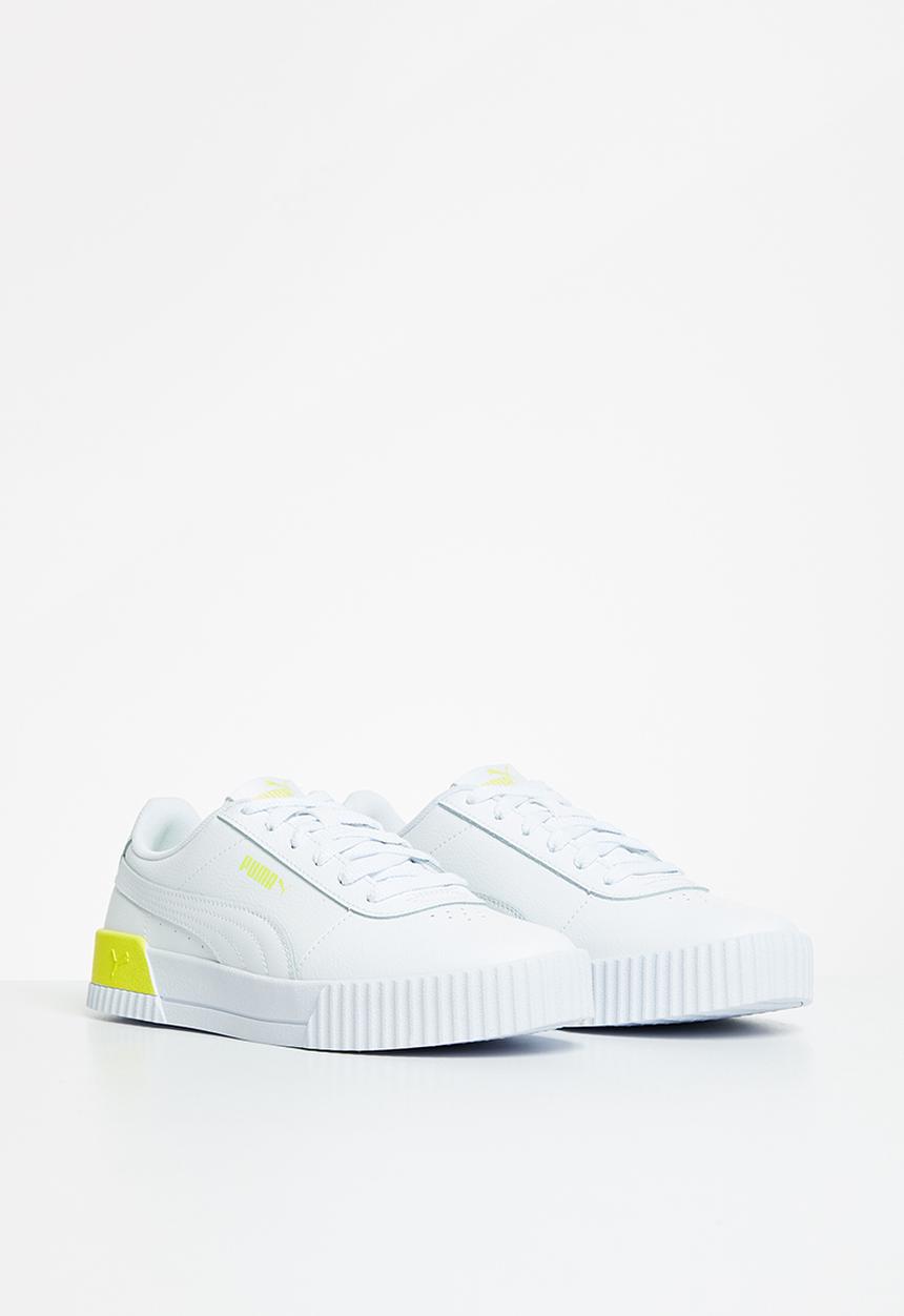PUMA - Carina l ps - puma white-lemon sherbert