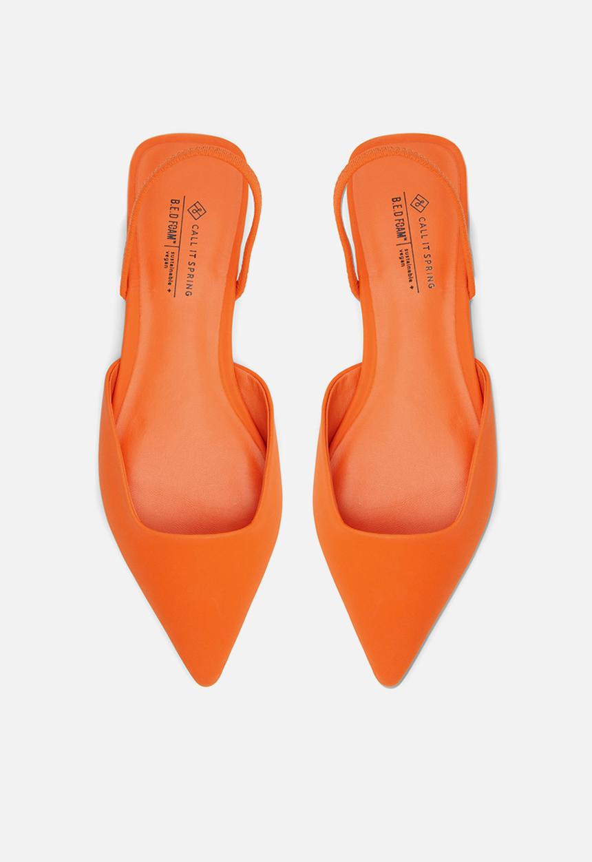 Call It Spring - Redefined slingback - bright orange