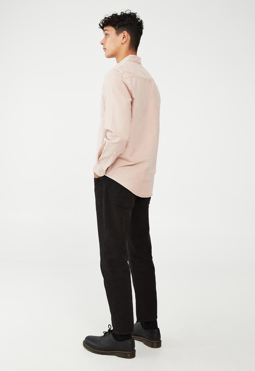Cotton On - Mayfair long sleeve shirt - vintage pink haze