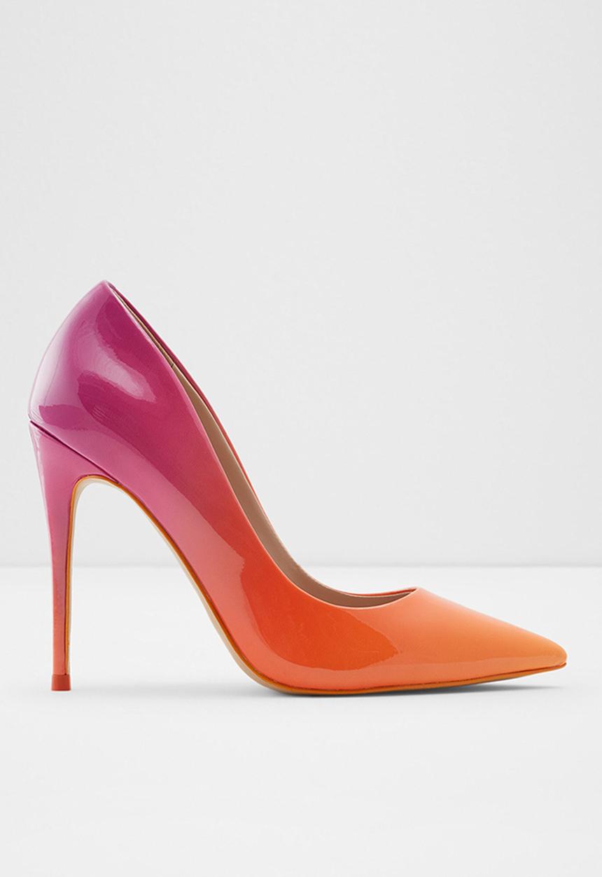ALDO - Stessy court heel - orange & pink