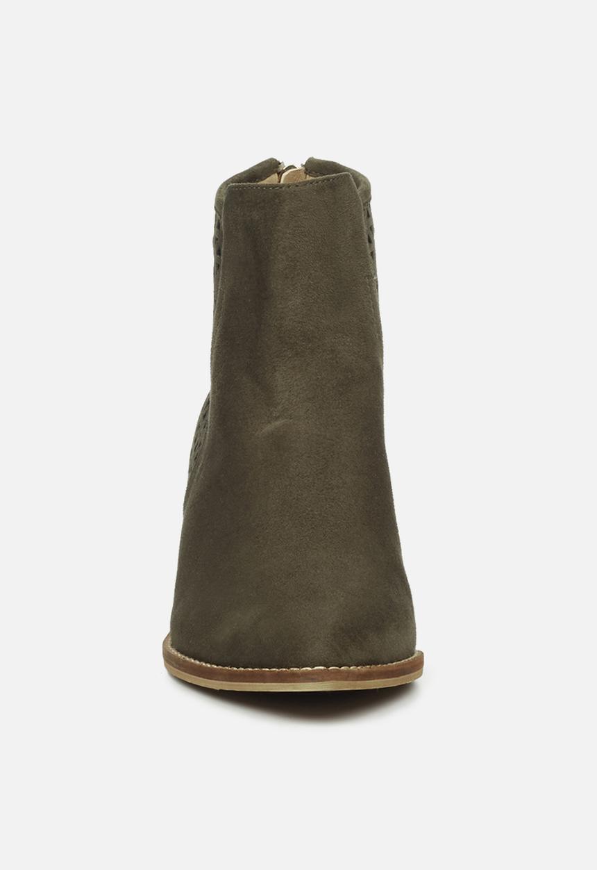 Miss Black - Cooper3 ankle boot - olive