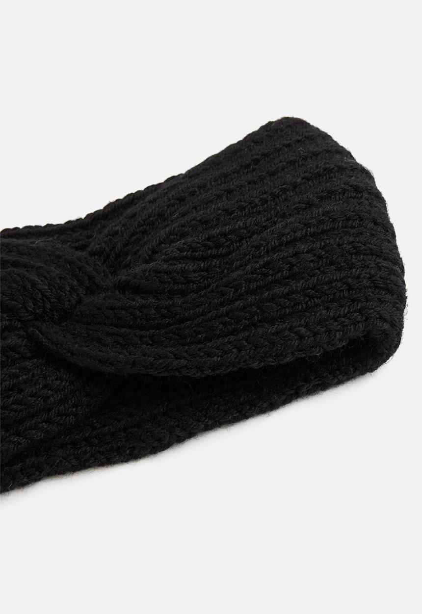 Superbalist - 2 pack headband set - black & grey