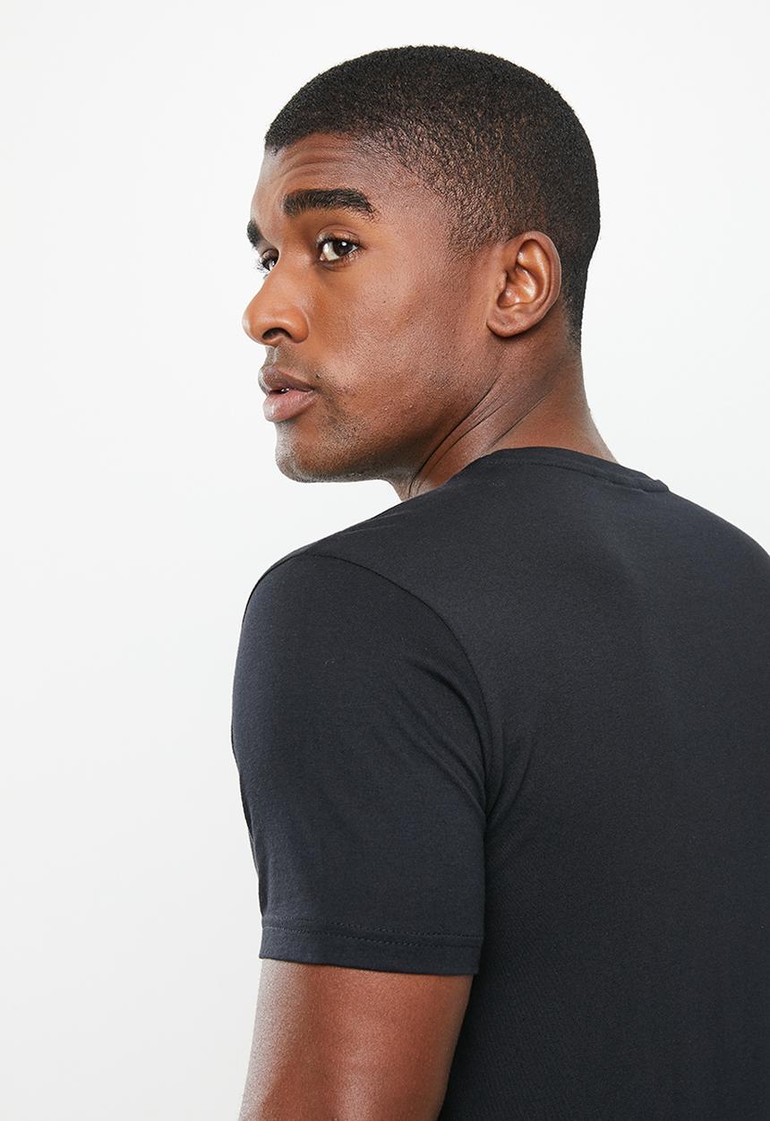 POLO - Men logo short sleeve tee - black