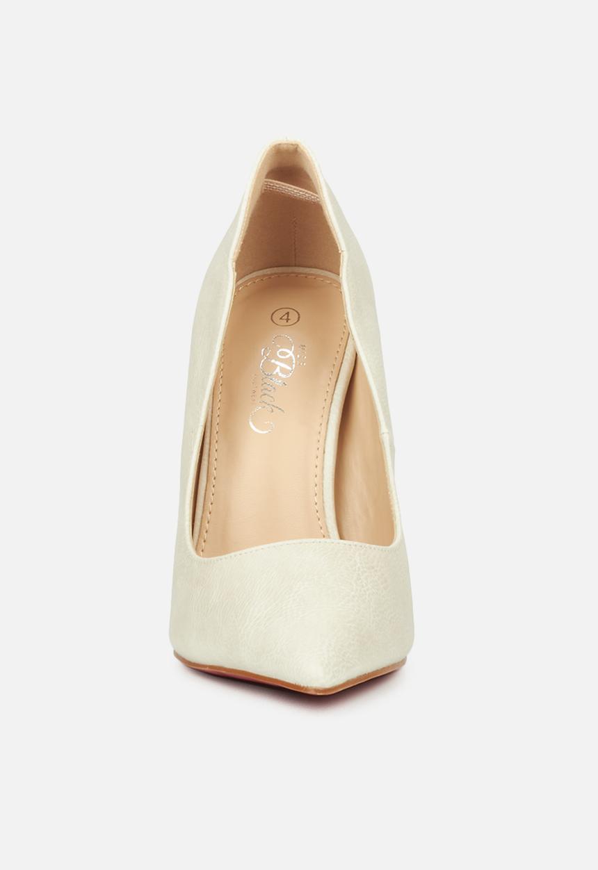 Miss Black - Lou9 court heel - bone