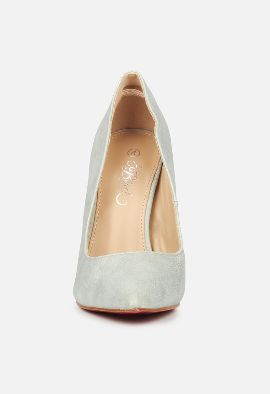 Miss Black - Lou9 court heel - grey