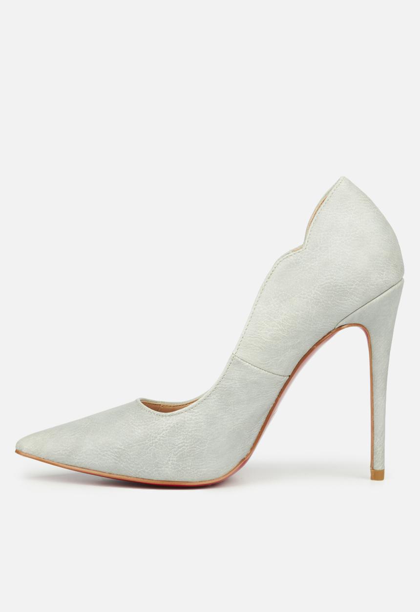 Miss Black - Lou9 court heel - grey