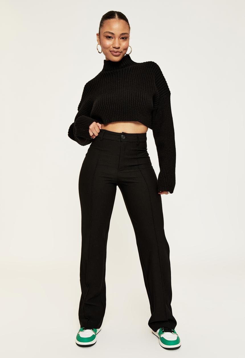 Supré  - Gabby wide leg pant - black