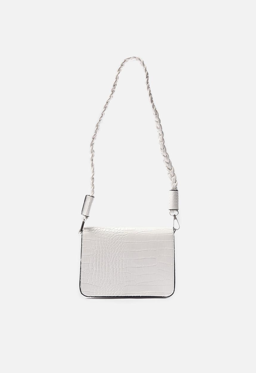 Trendyol - Smooth crossbody bag - white