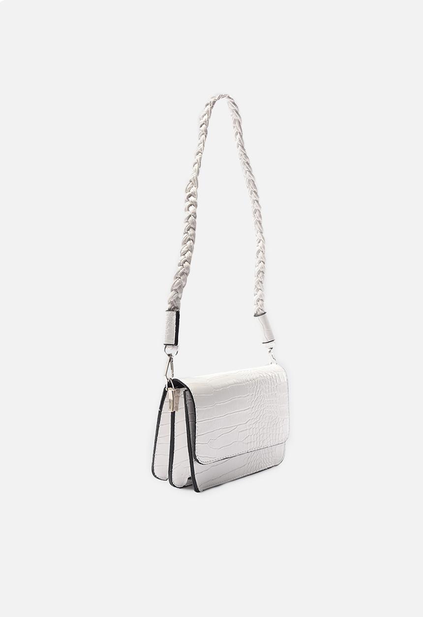 Trendyol - Smooth crossbody bag - white