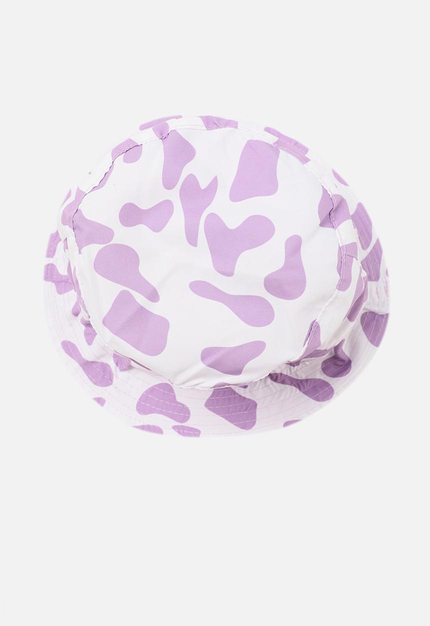 Trendyol - Cow print bucket hat - purple