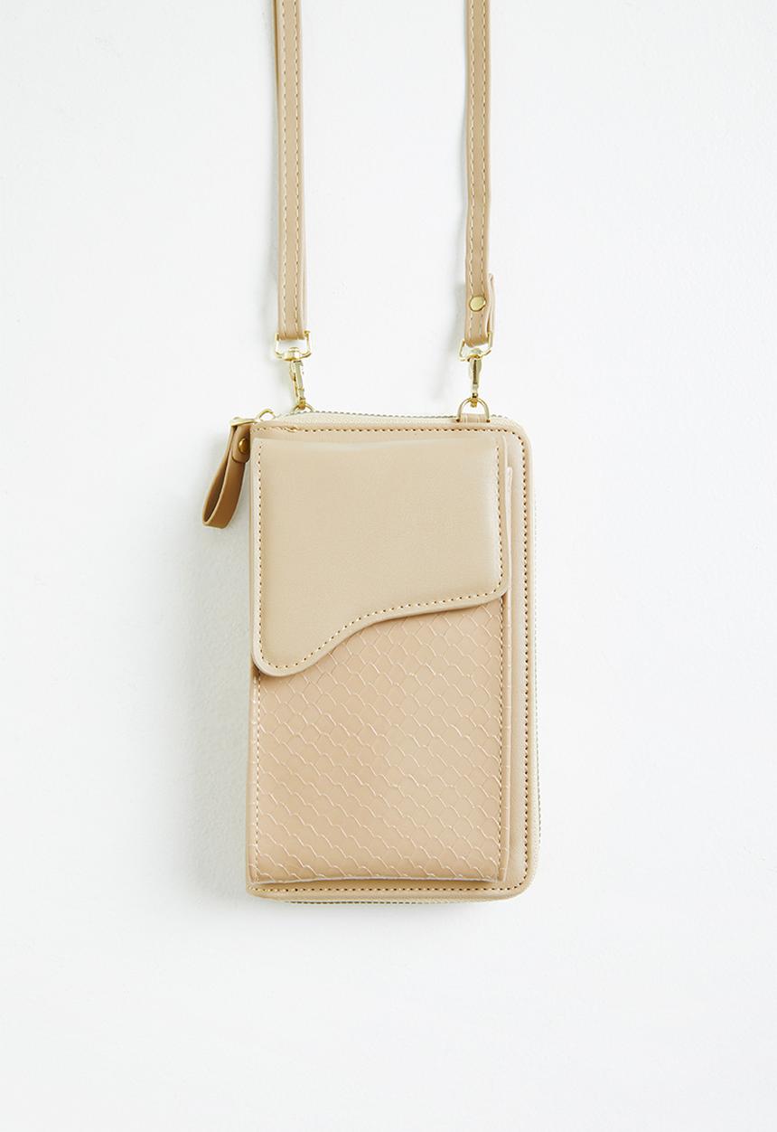 Superbalist - Crossbody phone bag - beige