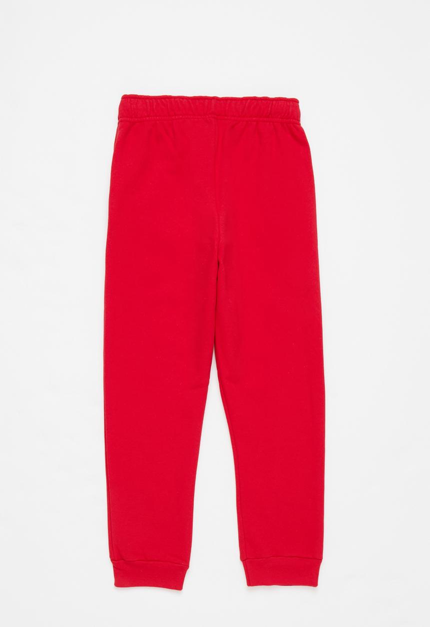 Pop Candy - Boys 2 pack joggers - red & navy