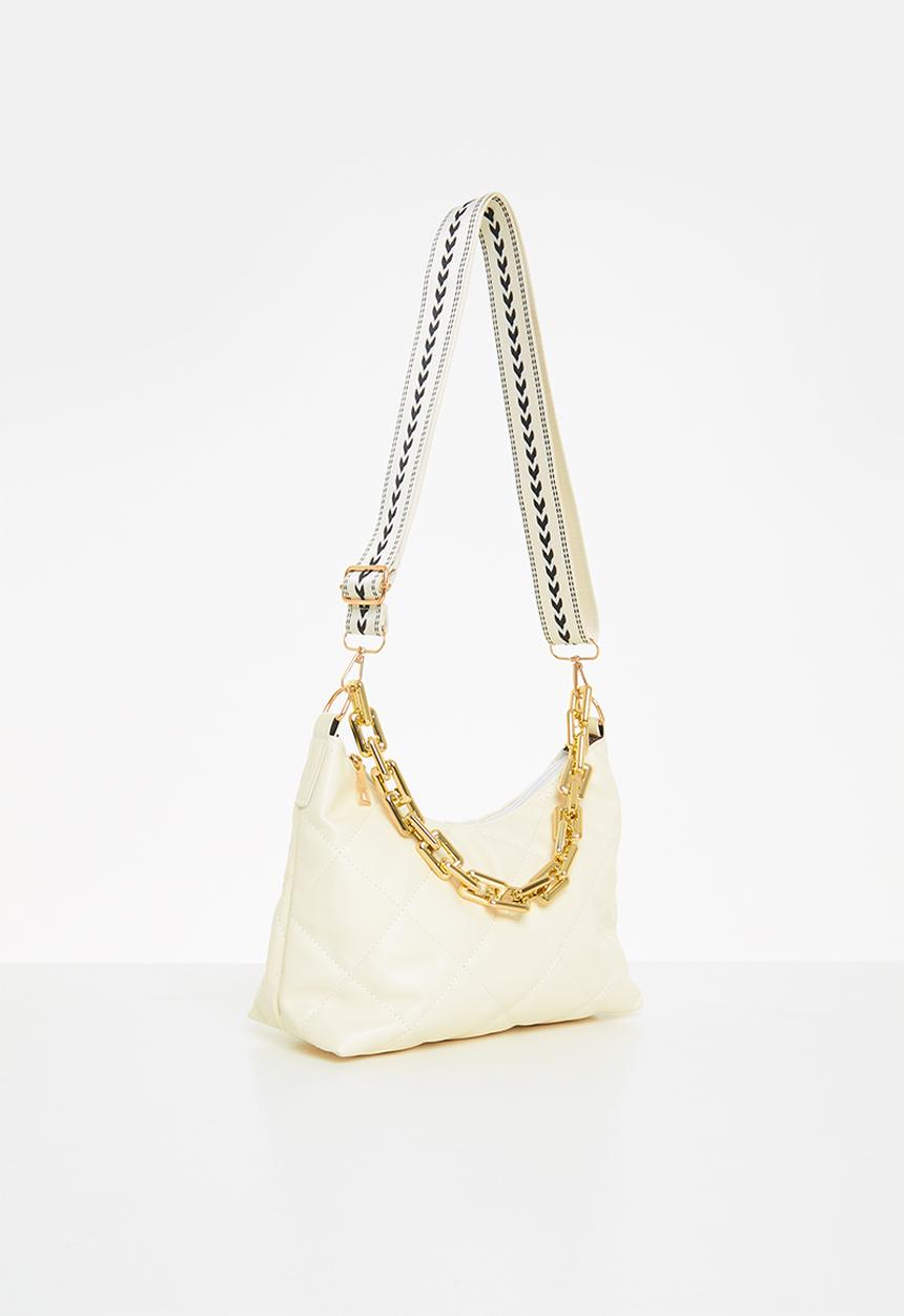 Superbalist - Quilted tote bag - cream