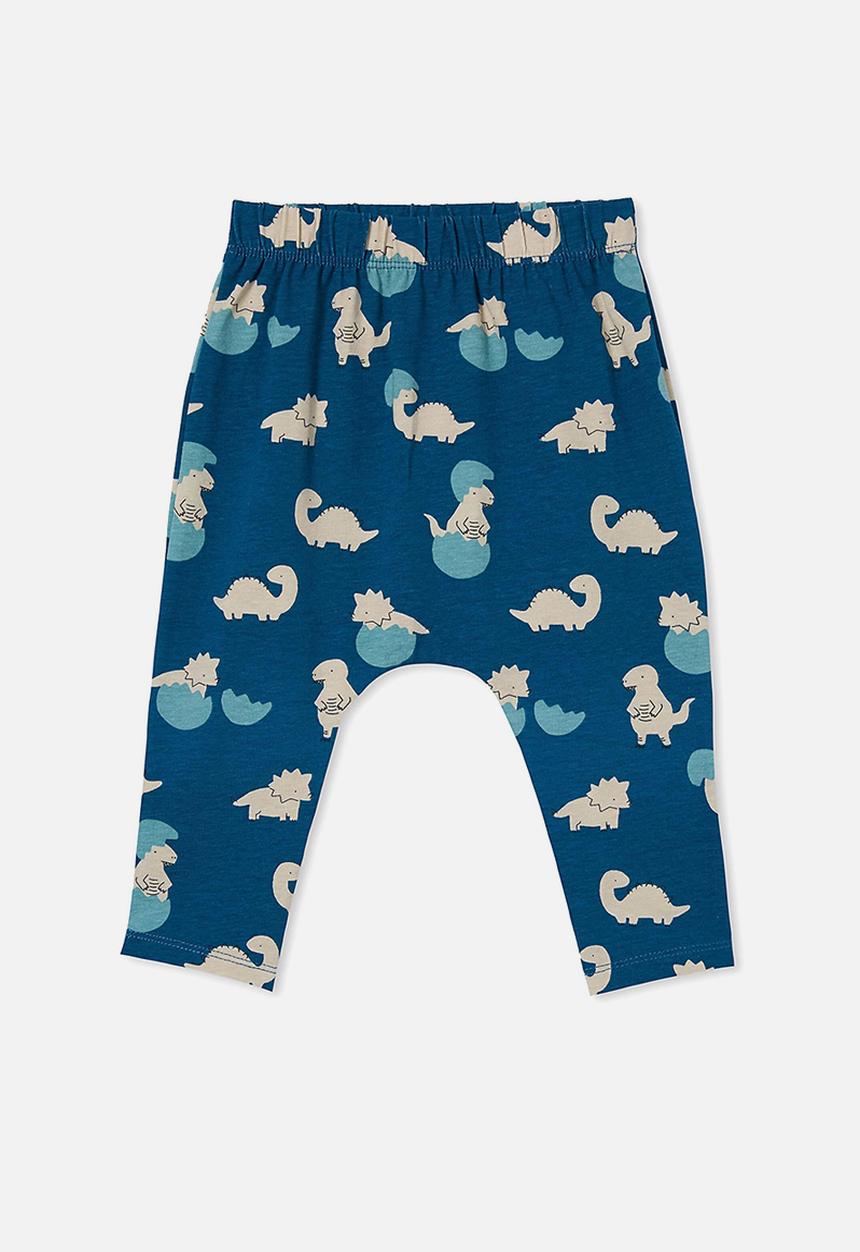 Cotton On - The legging - submarine blue/hatching dino