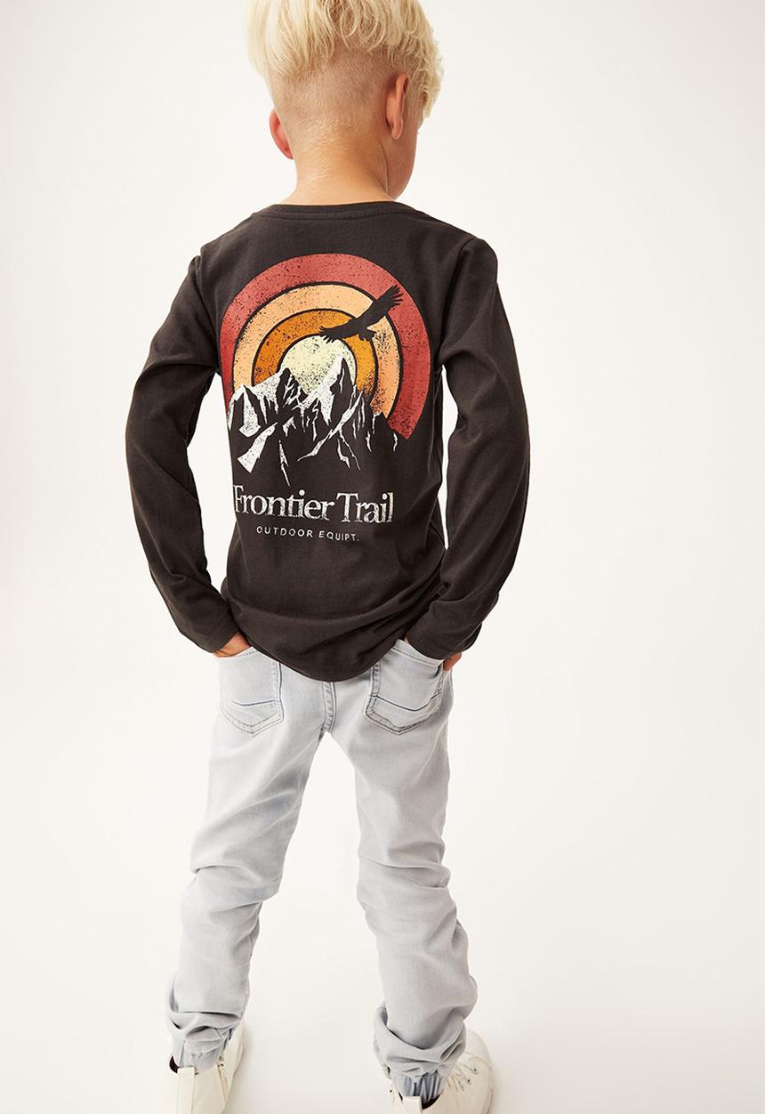 Cotton On - Max long sleeve tee - phantom/frontier trail