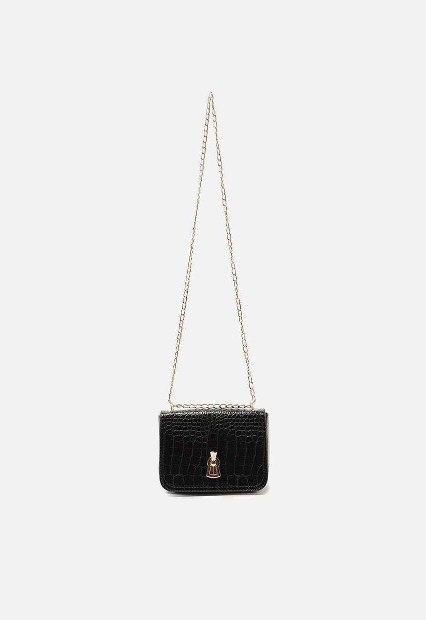 Trendyol - Textured look cross body - black