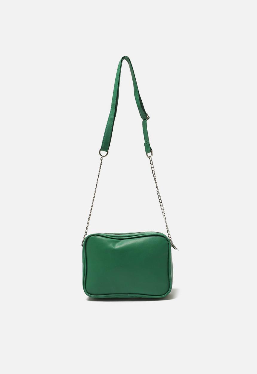 Trendyol - Quilted cross body bag - green