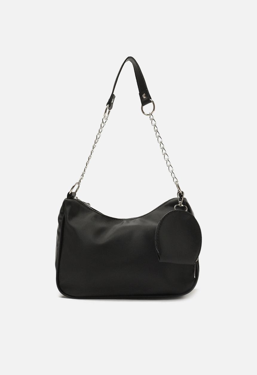 Trendyol - Nylon shoulder bag - black