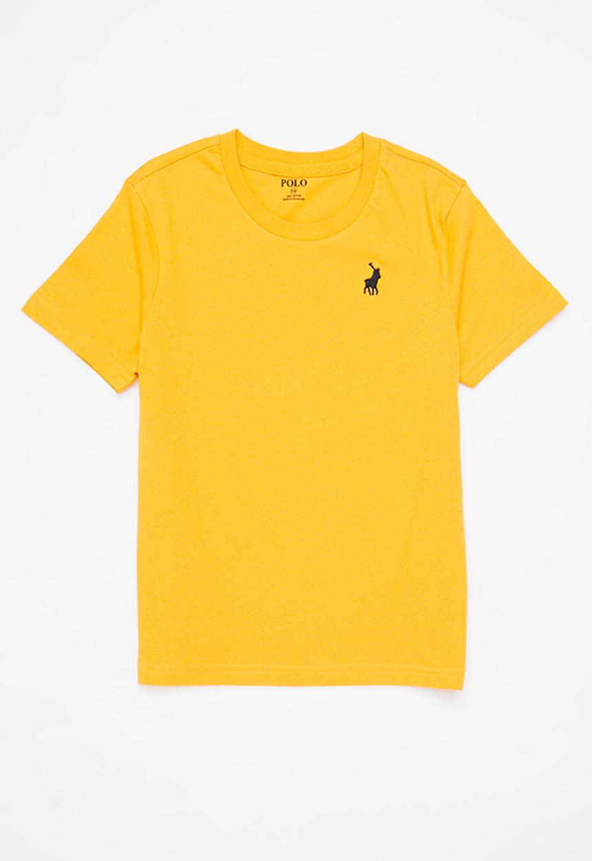 POLO - Boys classic short sleeve tee - yellow