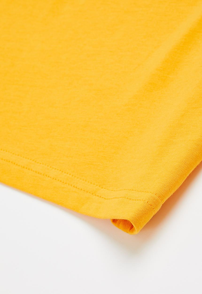 POLO - Boys classic short sleeve tee - yellow