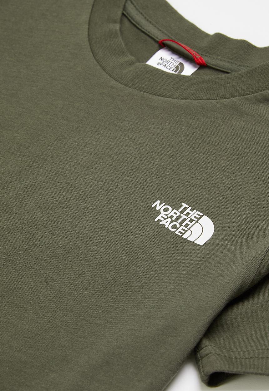 The North Face - Short sleeve simple dome tee - taupe green