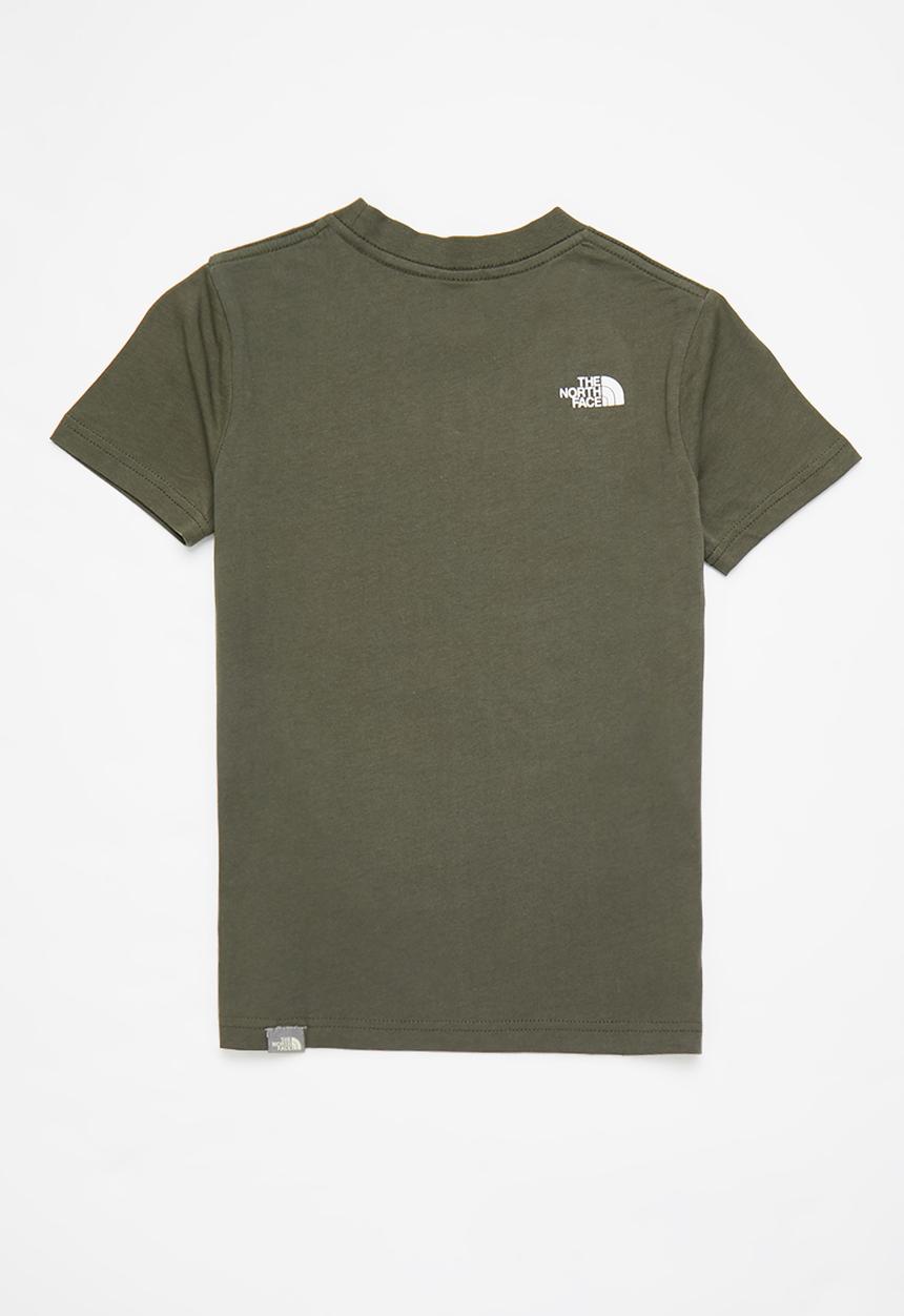 The North Face - Short sleeve simple dome tee - taupe green