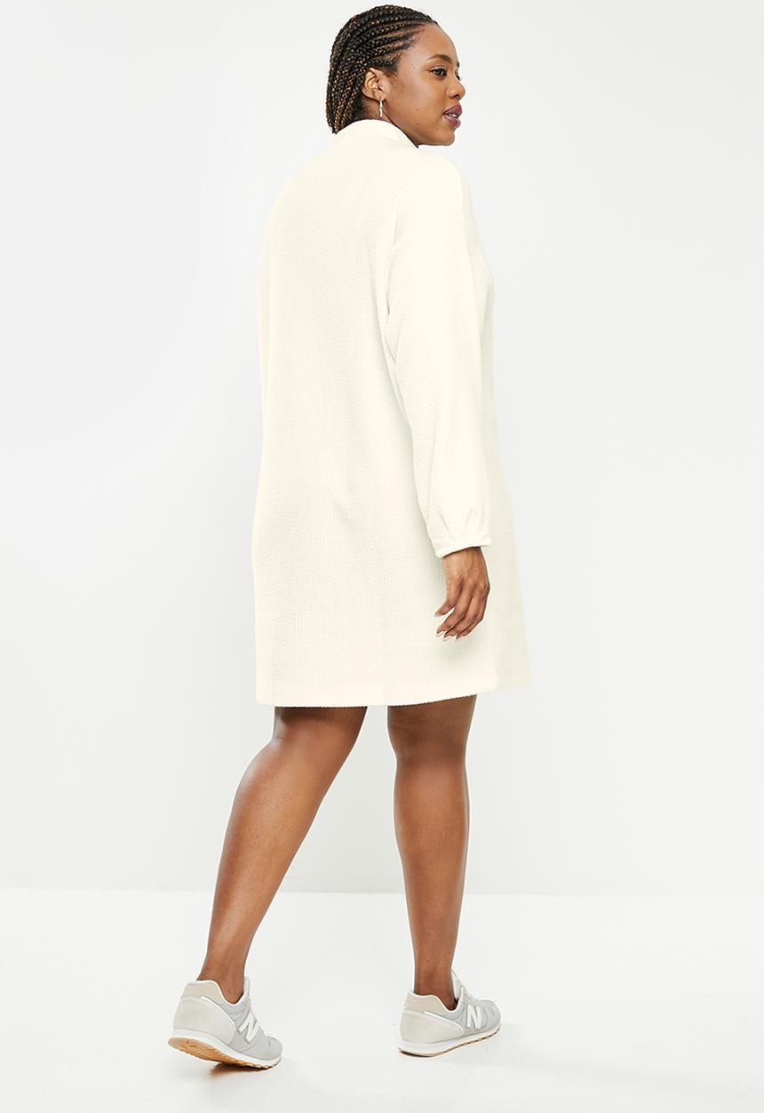 MANGO - Plus dress antonela - cream