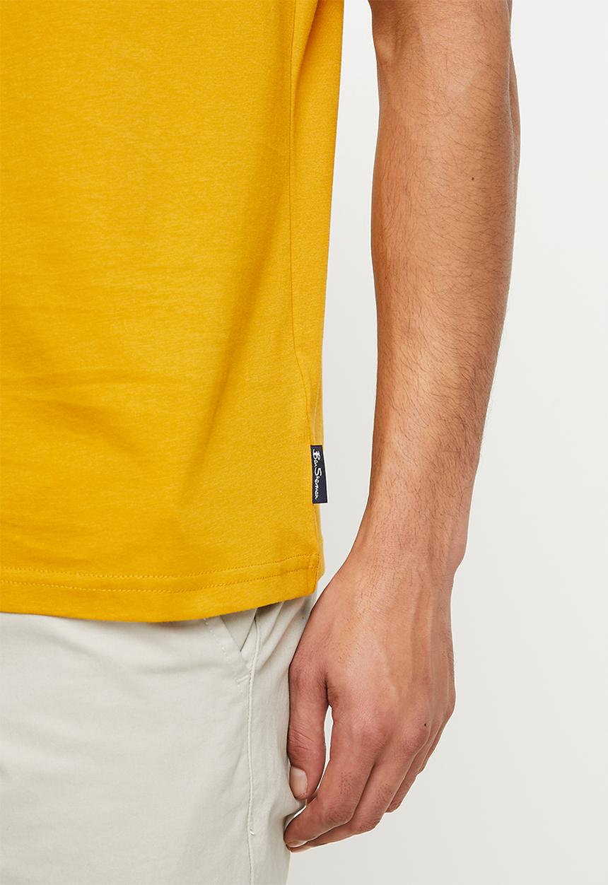 Ben Sherman - Target short sleeve tee - mustard