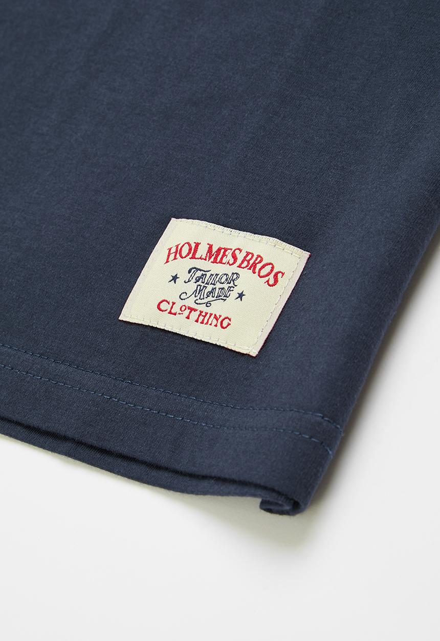 Holmes Bro's - Boys adventure t - navy blazer