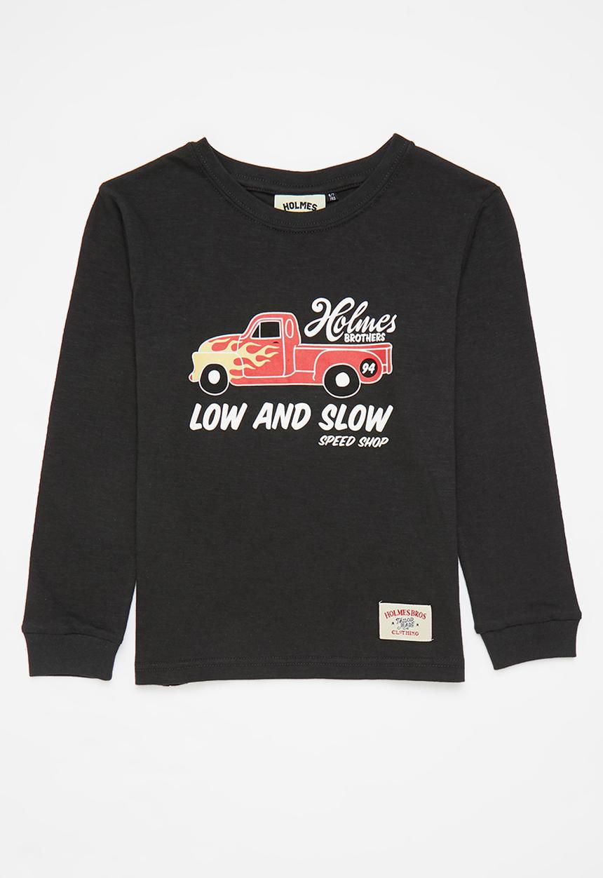 Holmes Bro's - Boys low and slow long sleeve t - pirate slub