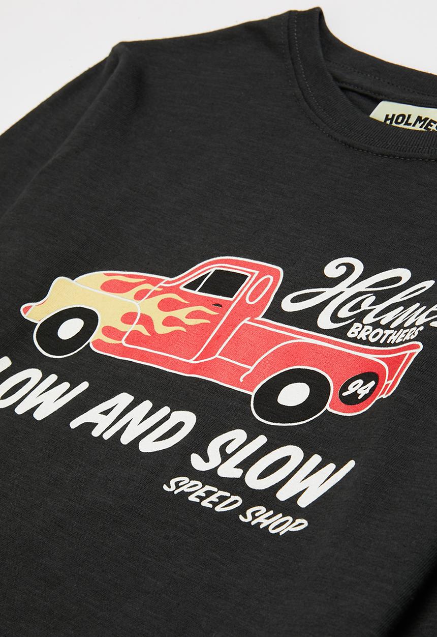 Holmes Bro's - Boys low and slow long sleeve t - pirate slub
