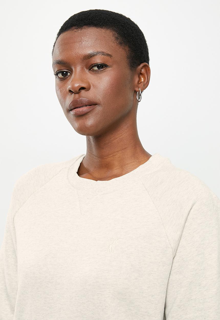 POLO - Wmn raglan track top - stone
